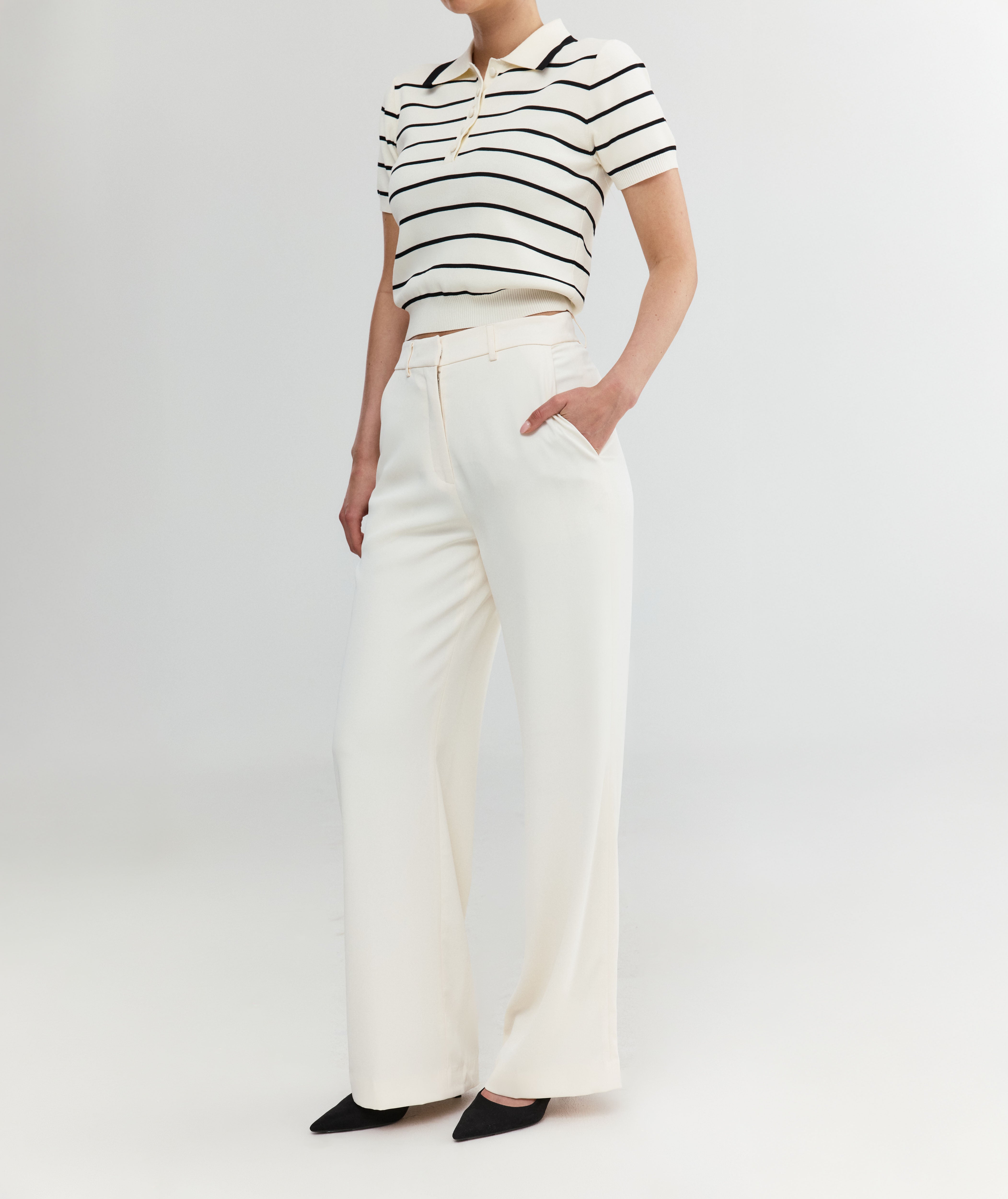 Beige Long Pants