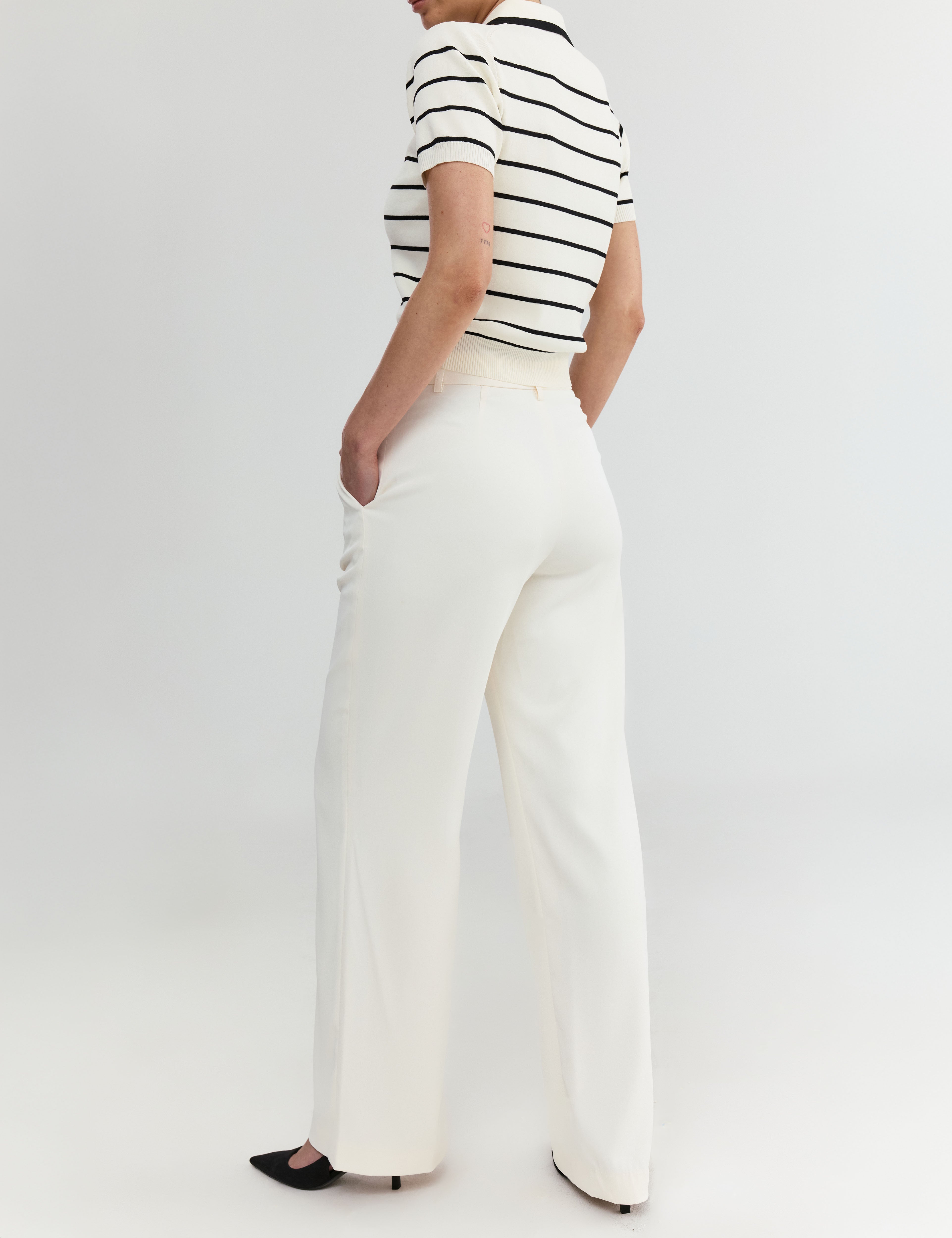 Beige Long Pants