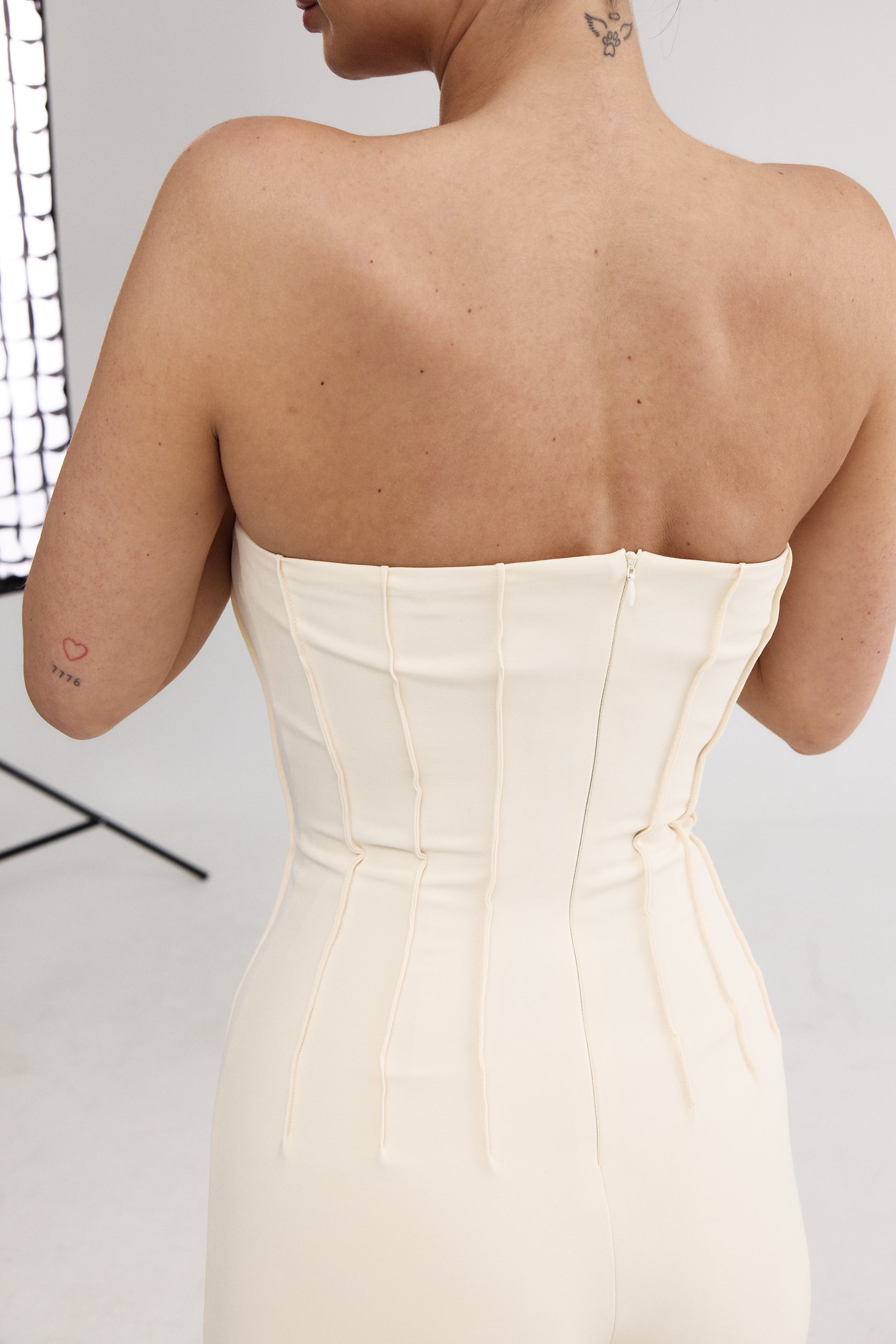 Beige Jumpsuit