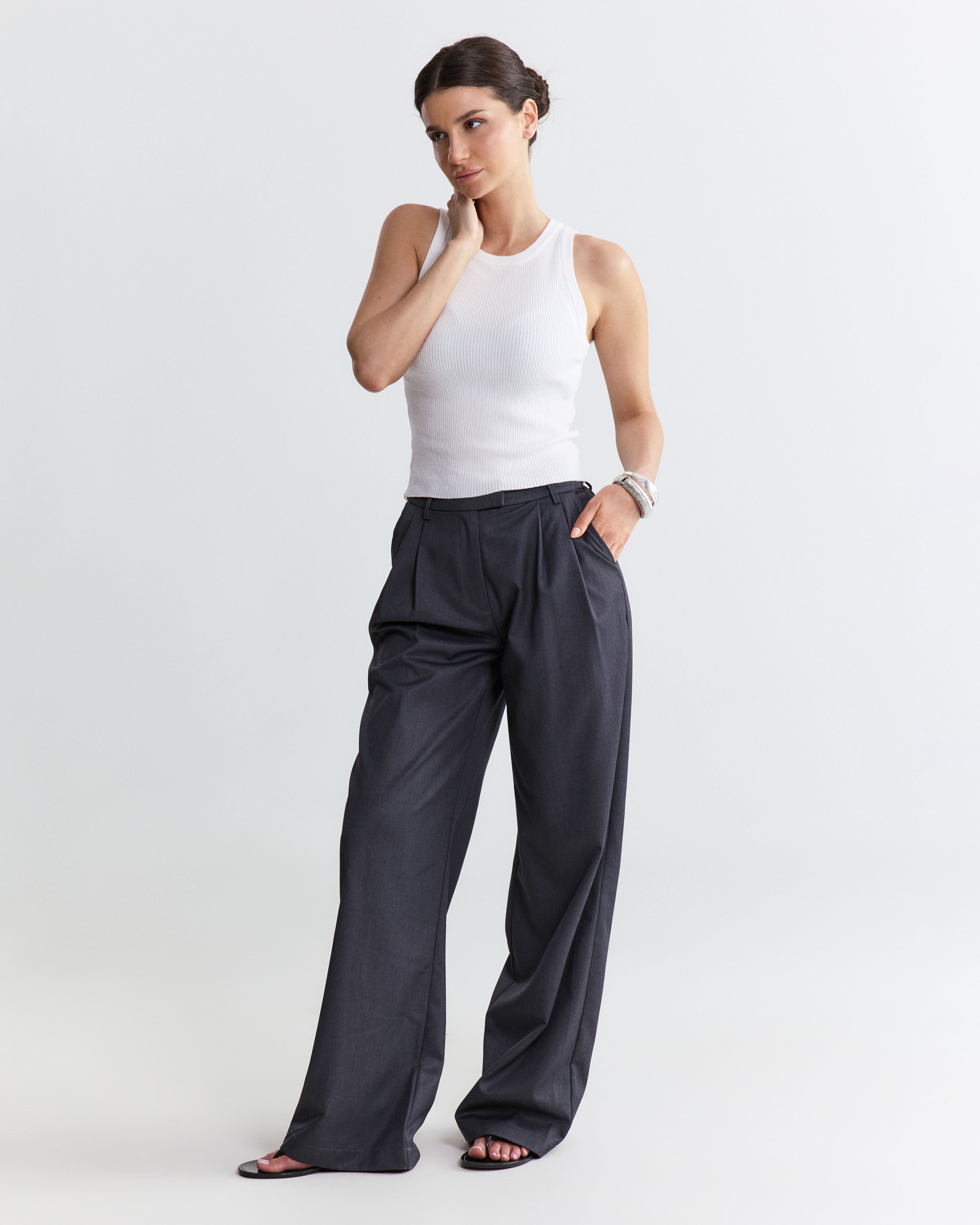 Grey Pants